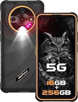 Armor X31 Pro 5G Rugged Phone, MTK Dimensity 6300 5G, 16GB+256GB, Android 14, 6.56” 120Hz, 64MP+25MP+16MP Camera, 6050mAh, NFC/IR Blaster/GPS, Glare Flashlight, IP68/IP69K -Orange