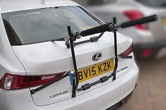 Netagon Twin 2 Bike Value Rear Car Boot Mounted Bicycle Cycle Carrier Bike Holder Rack in BLACK