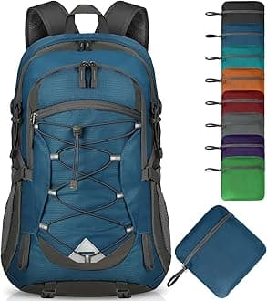Hiking Backpack 40L Packable Lightweight Camping Backpack Men Women Waterproof Hiking Daypack Outdoor Travel Daypack