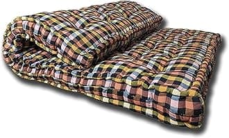 5-Inch Cotton Quilt Box Mattress | Medium Firm Multi Color Single Bed Mattress (3X6 ft or 72X36X5 Inches)