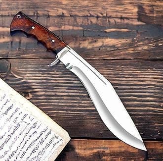 Poshland Fixed Blade Hunting Knife. Sturdy knife to last long fully hand-made...