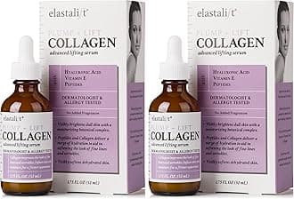 Elastalift Collagen Facial Serum Lifting, Plumping, Firming Collagen Serum For Face Improves Elasticity, Evens Skin Tone, Plumps, & Lifts Sagging Skin, Non-Greasy Wrinkle Serum, 1.75 Fl Oz, 2-Pack