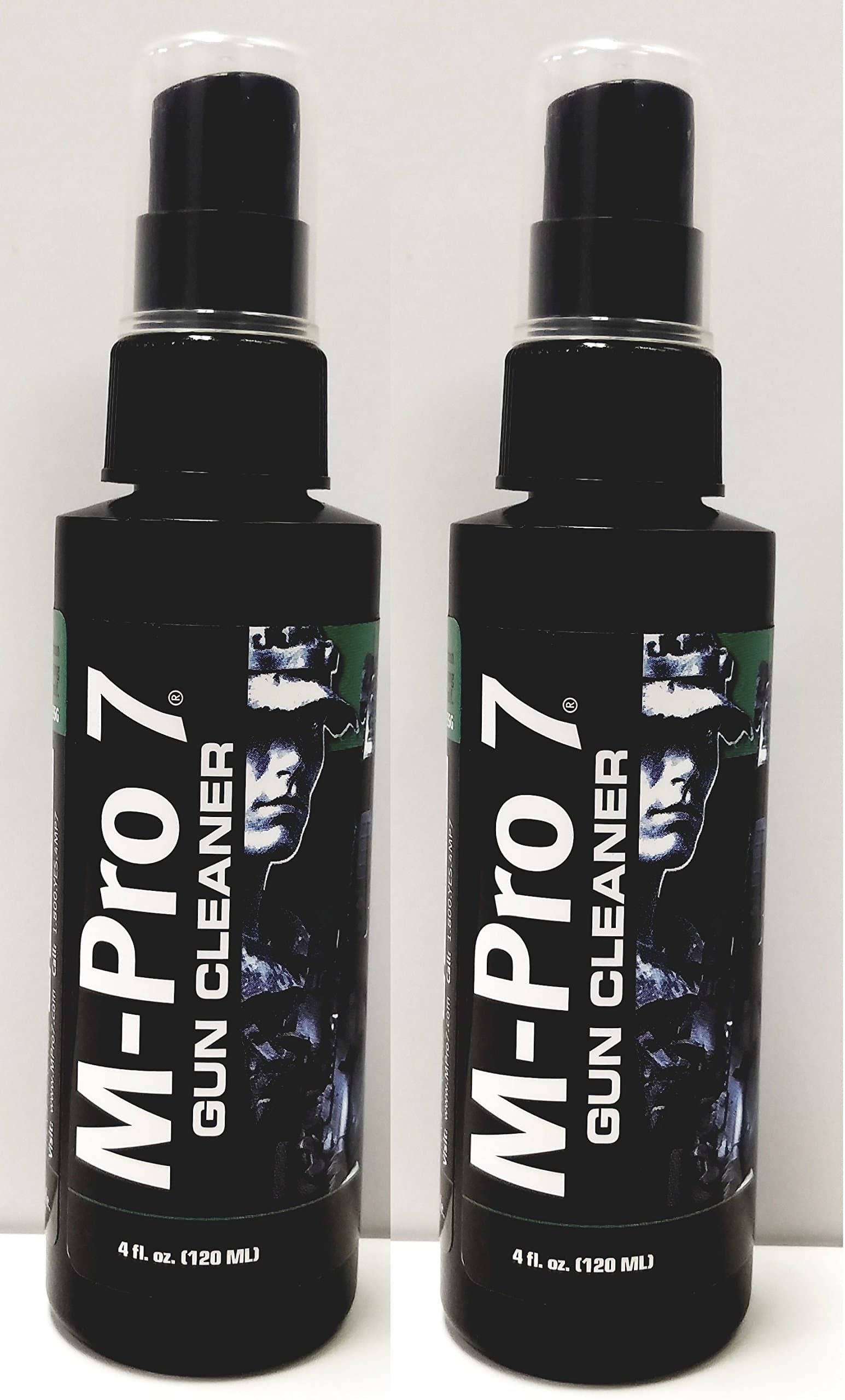 M-Pro 7 Gun Cleaner 4 Oz Spray Bottle 070-1002 (LOT OF 2)