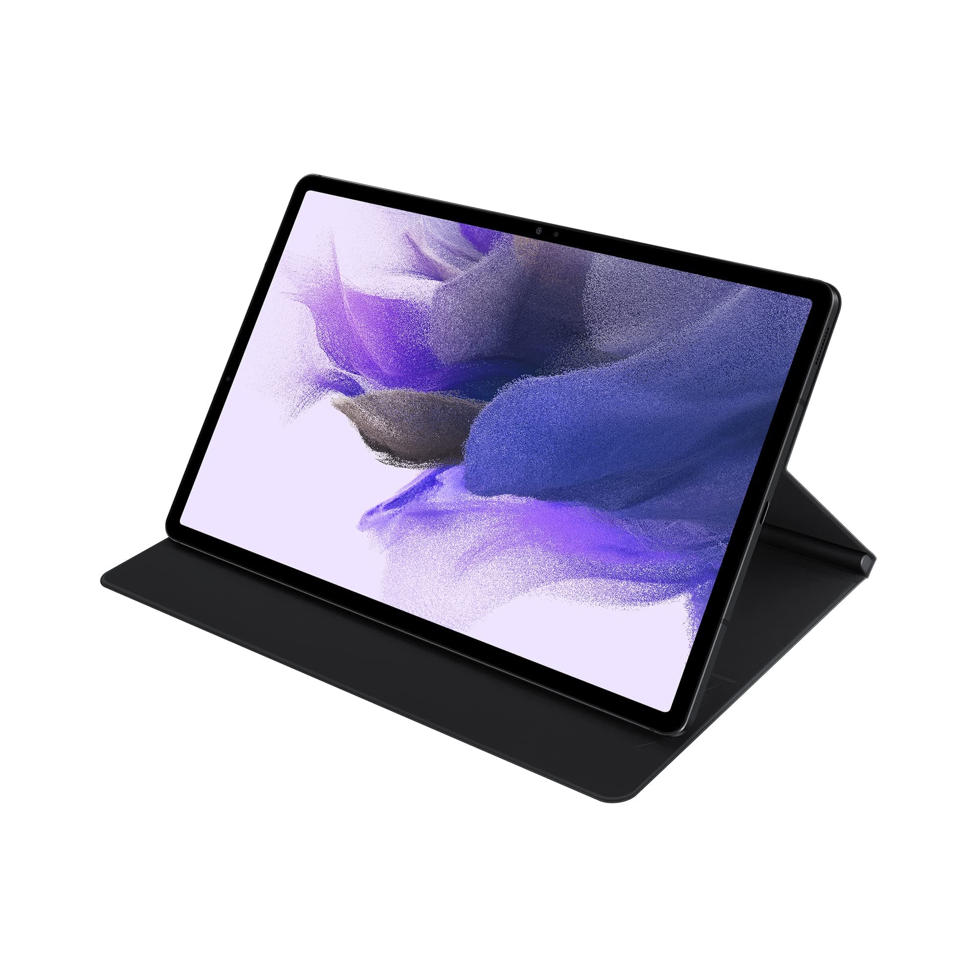 Samsung Galaxy Tab S8+ / Tab S7+ / Tab S7 FE Book Cover - Original Case Tablet - Black