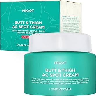 Butt Acne Cream | Buttocks Acne Lotion for Body Blemishes | Body Acne Cream Formulated with Natural Formula | Butt Acne Clearing Treatment Lotion | Butt Acne Spot Cream Targeting Stubborn Blemishes