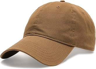 FURTALK Unisex Vintage Washed Unstructured Baseball Cap Washed Cotton Adjustable Dad Hat