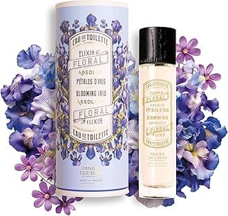 Iris Perfume for Women - Soft Powdery Floral Eau de Toilette with Violet & Cedarwood - Fresh French Fragrance Made in France - 1.7 fl oz (50 ml)