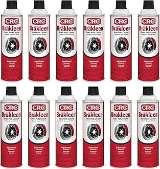 CRC Brakleen 1003706 Brake Cleaner Spray Non-Flammable, 19 oz, [12 Pack]