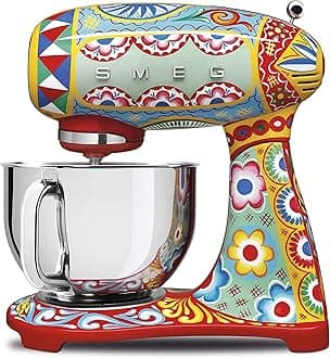Smeg SMF03DGUS - 5-Qt. Stand Mixer - Retro Style, Sicily Is My Love, Limited Edition