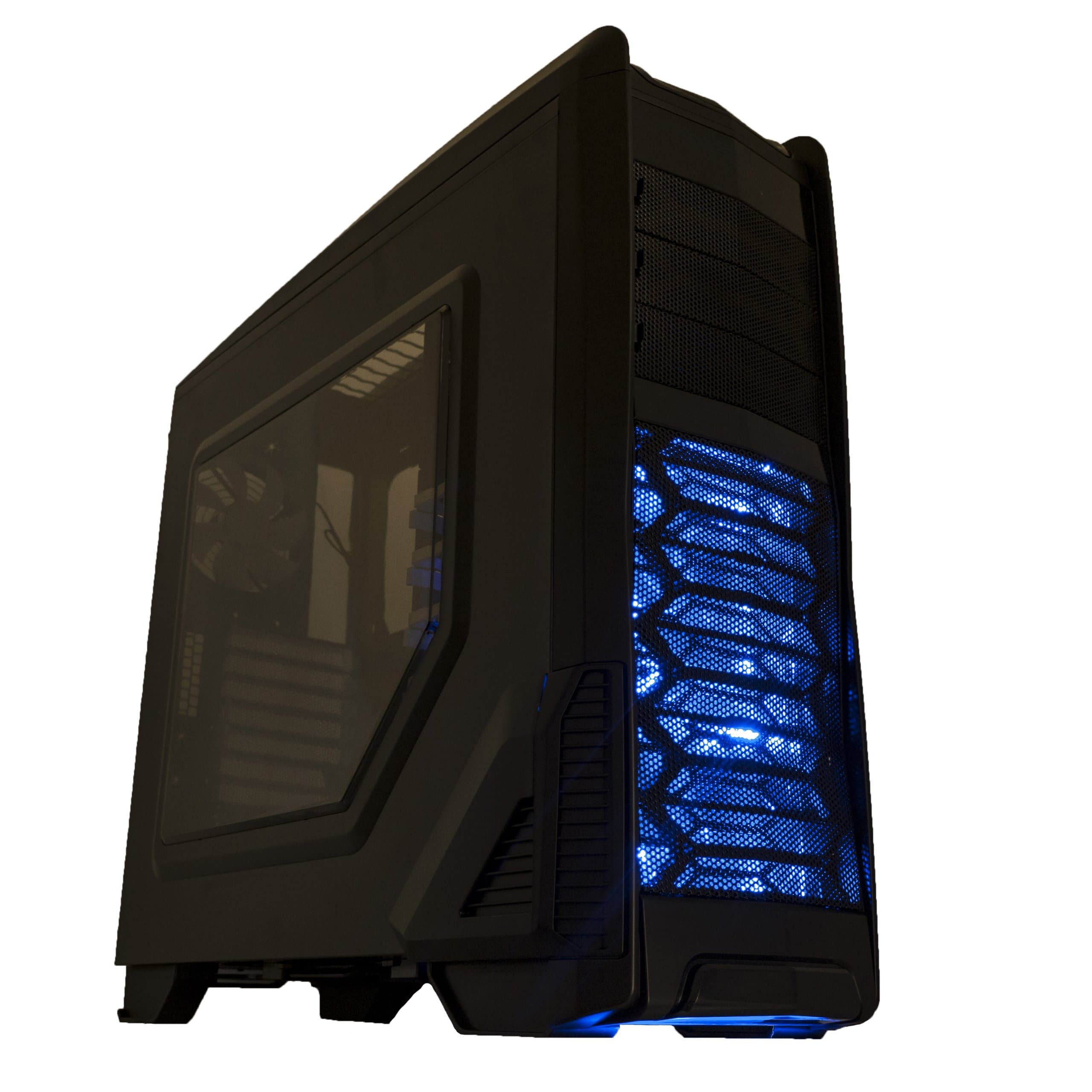 Xion XON-985 Hybrid Mesh High Performance Mid Tower Case XON-985-BK