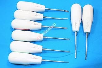 New Dental Luxating Elevators 8 Pcs Luxating Root Elevators Dental Instruments