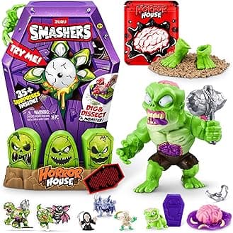 74124B Large Smashers Mega Horror House Series 1 by Zuru, Zombie, (30 cm), Brain Dead
