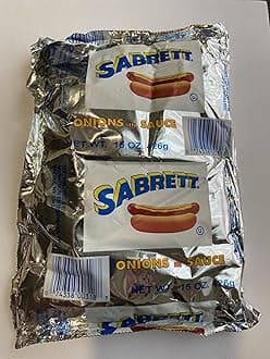 Pushcart Style Onions In Sauce, 15 oz by Sabrett