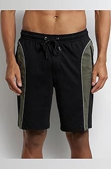 Jockey 9411 Men's Super Combed Cotton Rich Straight Fit Solid Shorts with Side Pockets