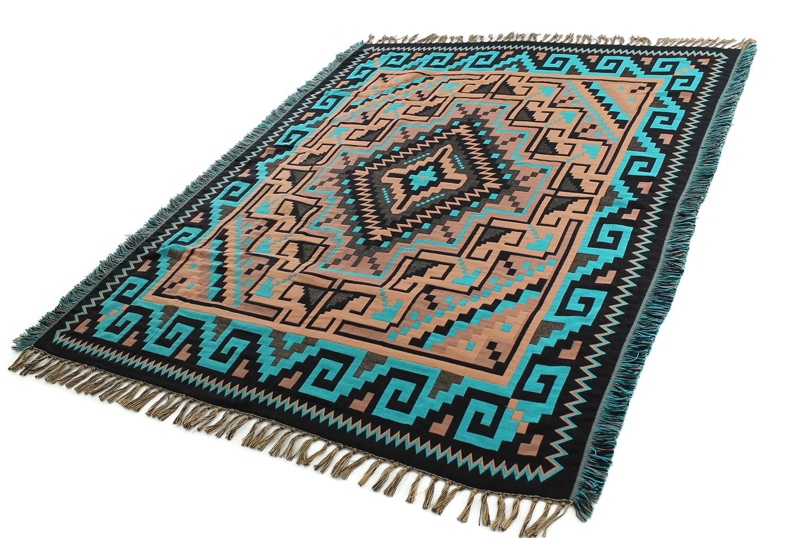 Southwest Decor Throw Laredo Turquoise