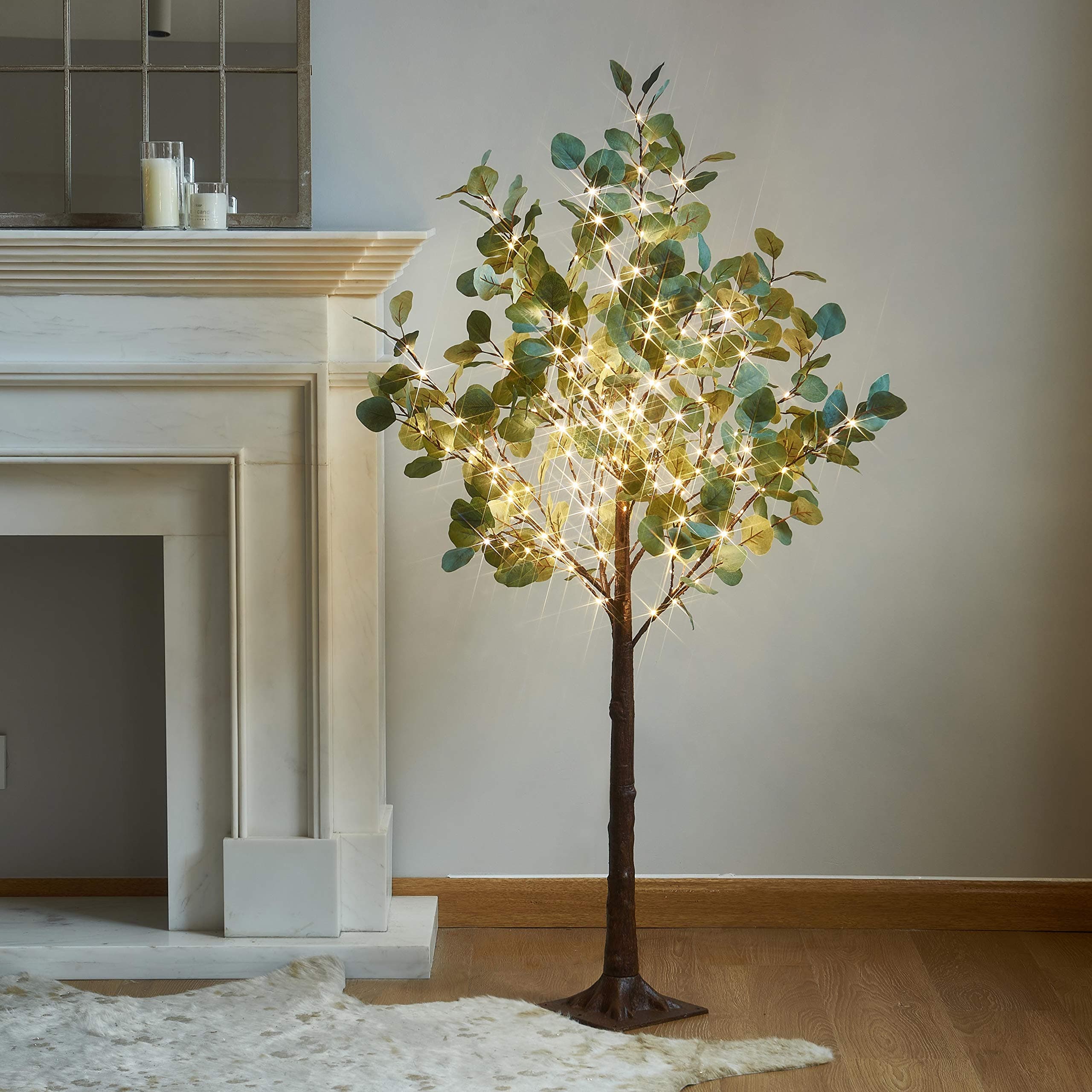 Faux Plant Tree Lights