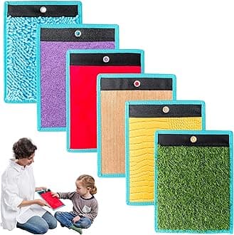 ODOXIA Sensory Mats for Autistic Children | Tiles for Kids | Wall Panel Kids | Multi-Sensory Exploration | Different Textures & Colors | Room Equipment | Tactile Play