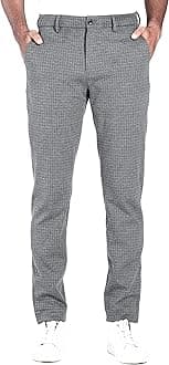 The Pant ProjectLuxury PV Stretchable Casual Pants for Men | Stylish Slim Fit Men's Wear Trousers for Office or Party | Mens Fashion Dress Trouser with Expandable Waist & 4 Way Stretch