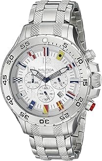 Men's N20503G NST Stainless Steel Watch, Chronograph,Quartz Movement