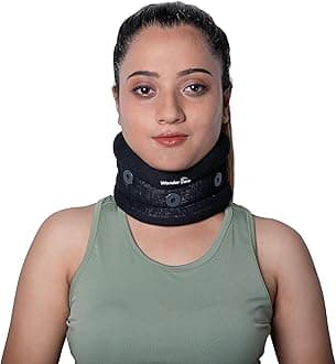 Wonder Care Neck Brace for Sleeping Cervical Collar Adjustable Neck Support Brace Relief Cervical Spine Pressure Ideal for Travel, Office Workers & Neck Injury Recovery, Small