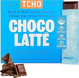 Organic Choco Latte Plant-based Oat Milk Chocolate, 2.47 Ounce
