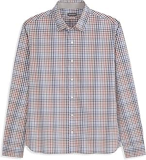 Van Heusen Men's Wrinkle Free Long Sleeve Button Down Shirt, Slim Fit, Comfortable Stretch Fabric