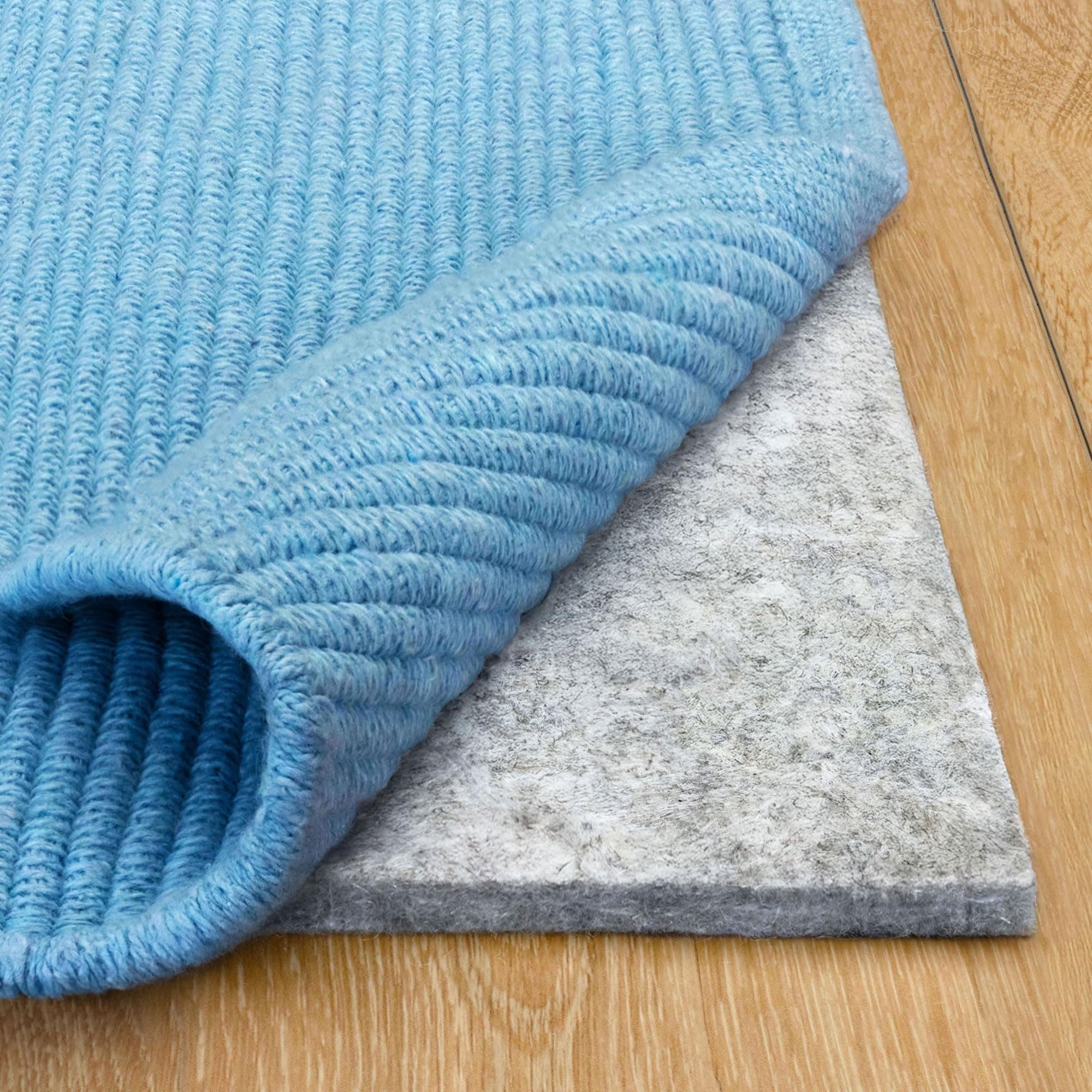 Basics - 5'x8' - 3/8" Thick - 100% Felt - Protective Cushioning Rug Pad - Safe for All Floors and Finishes Including Hardwoods