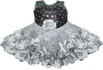 VS Collection Baby Girls Midi/Knee Length Festive/Wedding Dress (Tony Rose)