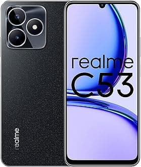 Realme C53 Dual-SIM 128GB (128GB, Mighty Black)