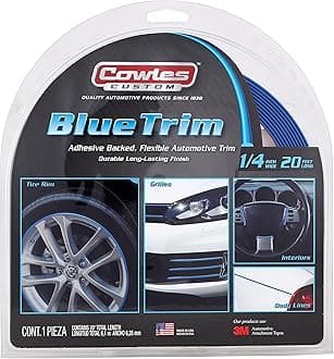 Cowles S37523 Blue Colored Molding for Cars, Trucks and SUVs