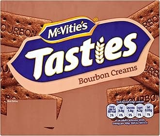 McVitie's Tasties Bourbon Creams Biscuits 300 g (Pack of 1)