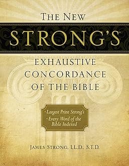 The New Strong's Exhaustive Concordance of the Bible: Every Word of the Bible Indexed, Large Print Edition Hardcover – Large Print, 2 Feb. 2010