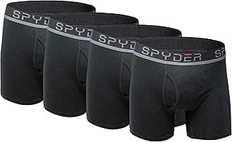 SpyderMen's Boxer Briefs Pro Cotton Sports Underwear