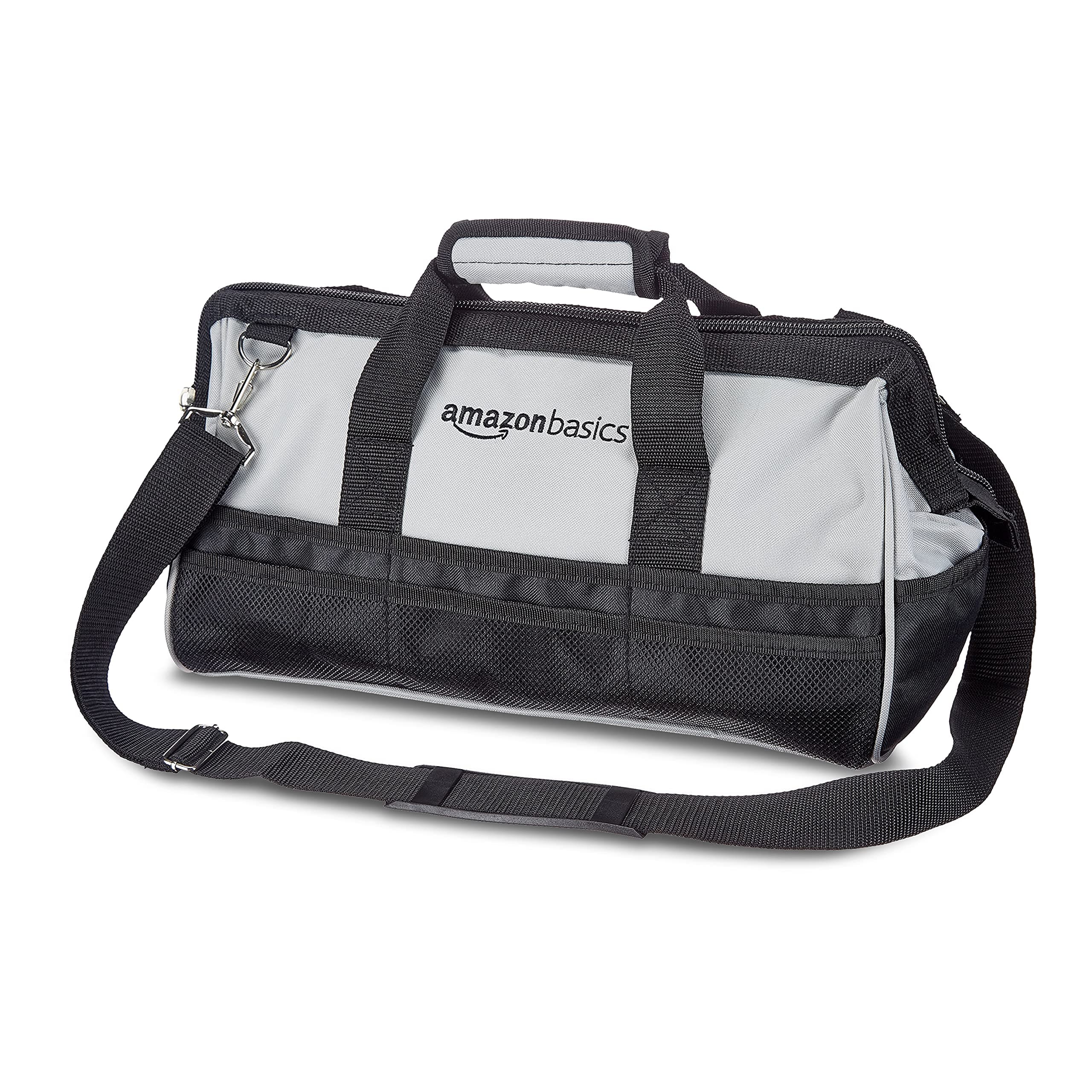 – Amazon Basics Tool Bag, Black & Grey, 16 inch /40.6cm