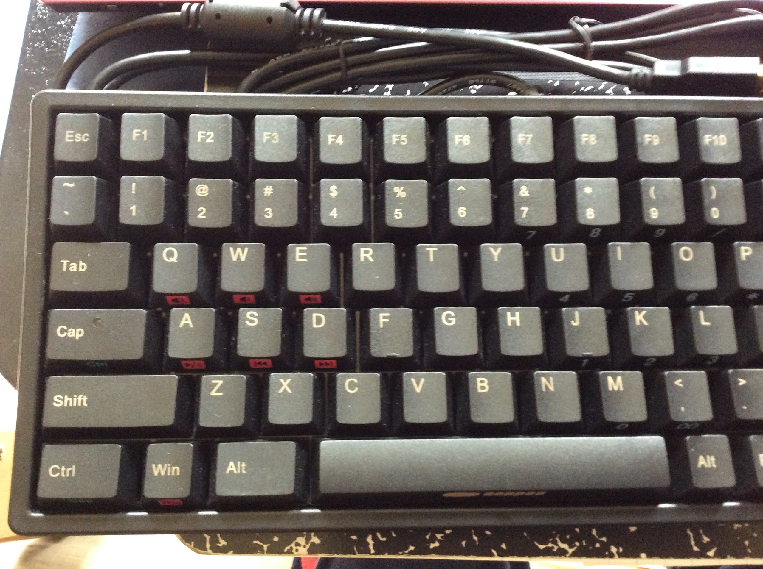 ® Choc Mini 84 RGB backlighting NKRO 1ms REALKEY (RK) Technology Programmable Mechanical Gaming Keyboard (Blue Switches/Black Body)