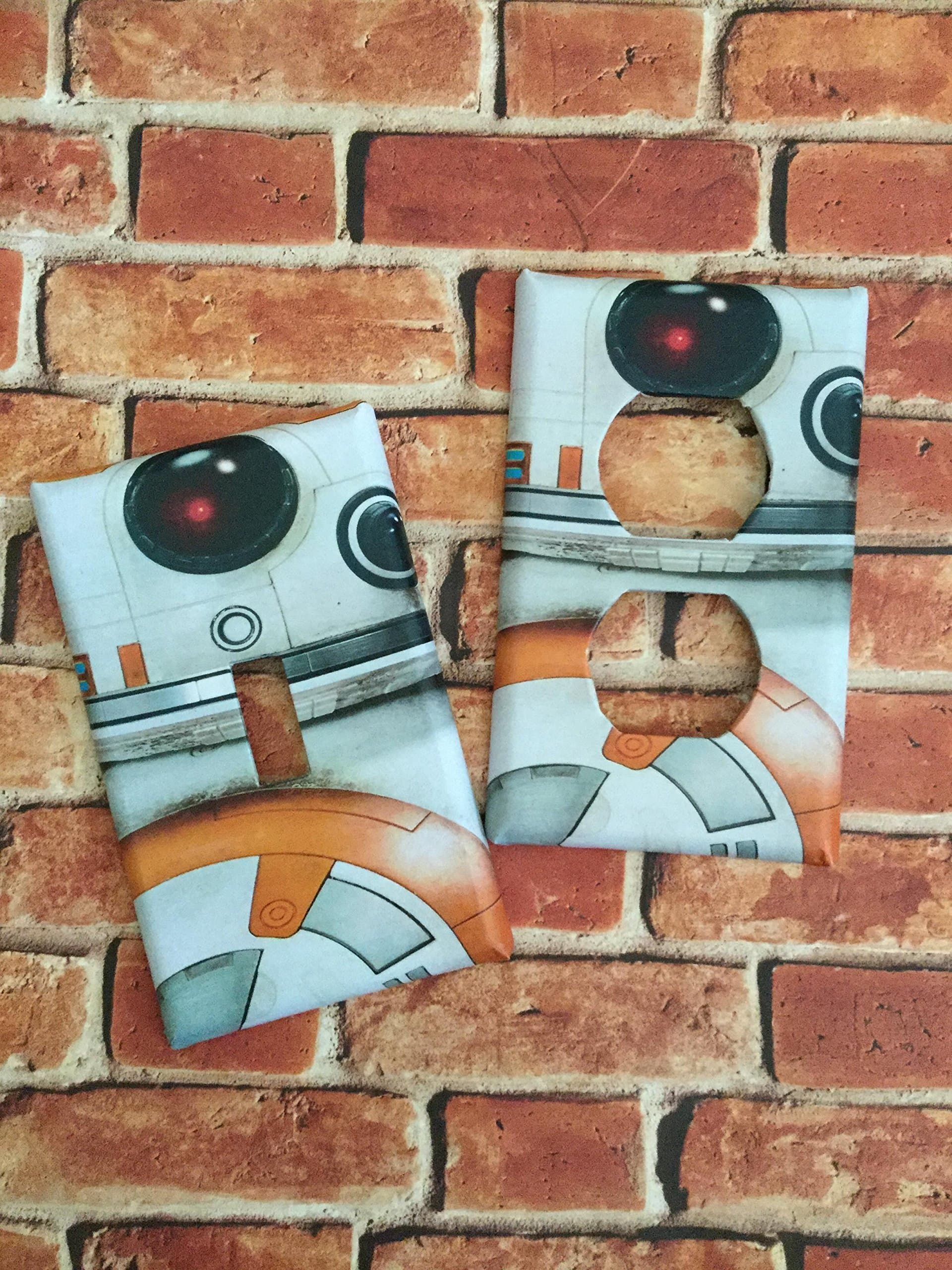 STAR WARS BB-8 light switch cover plate outlet home decor