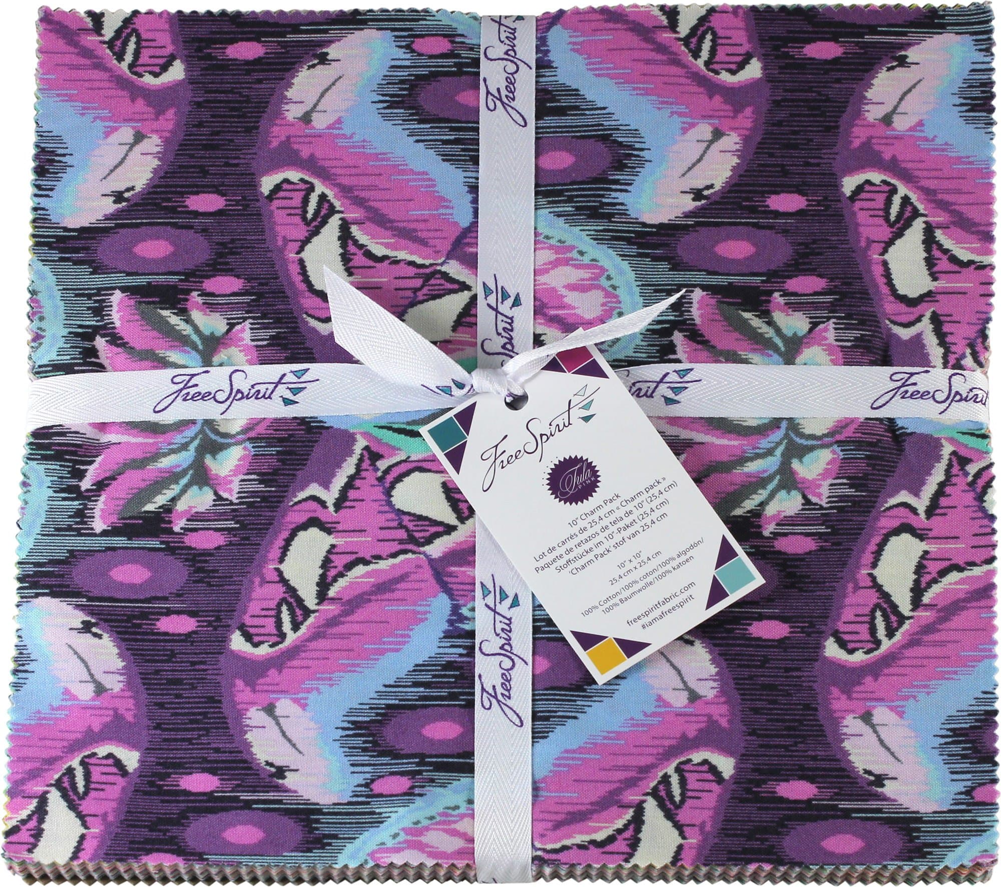 Eden-Tula Pink 10x10 Charm Pack-42pcs