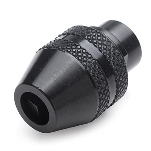 Wishfive 0.4-3.4mm Keyless Chuck Universal Electric Grinding Chuck For Dremel