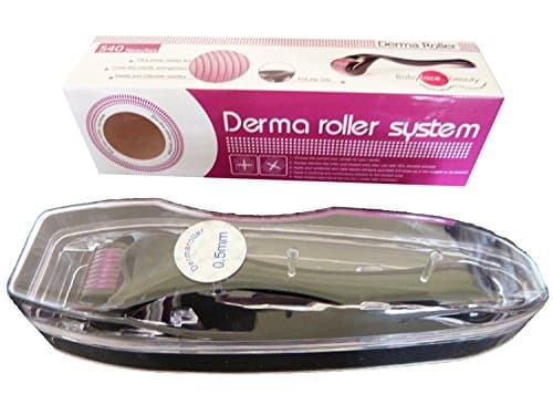 New Professional 540 Derma Roller Micro Needle Rolling system Skin Care For Face Body Strech Marks (540-1.0MM)