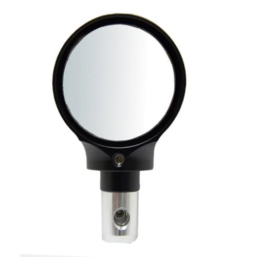 Harley Davidson Concealed Handlebars Bar End Mirrors Glass Black Set (2)