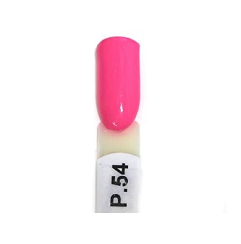 EZ DIP Gel Color Dip Powder P.54 Solid Hot Pink Dipping Powder 2oz. Jar