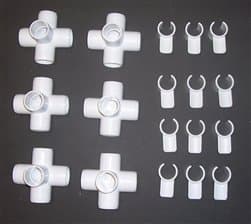 Agility Gear Free Standing D-I-Y Jump Pack ( Use with 1" I.D. PVC )