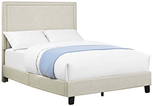Abbey Avenue U-GRA-082FB Grace Upholstered Full Platform Bed, Natural