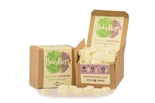 Baby Bits Wipes Solution - Makes 1,000 Natural Wipes • Made in the USA! by Baby Bits