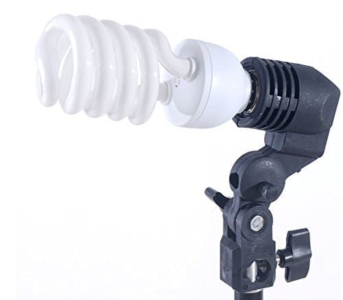 NiuBea 45W Full Spectrum Light Compact Fluorescent CFL Daylight Balanced Bulb with 5500K for Photo Photography Video Studio Lighting