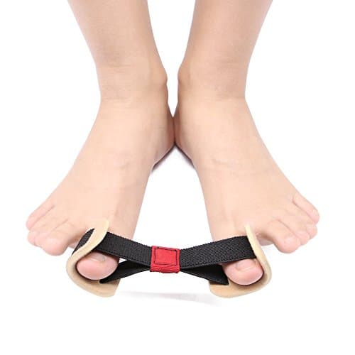 1 Piece Bunion Corrector Strap Big Toe Straightener Exercises Trainer for Hallux Valgus Treatment