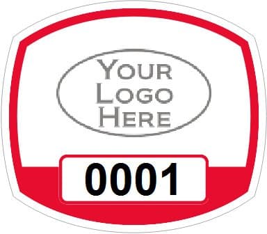 , WindowCling™ Repositionable Decals (clear) - Front Stick for Inside of Window, 50 Labels / Pack, 2" x 1.75"