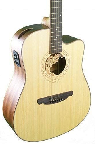 Western Guitar Solid Spruce Top / Mahogany intgr. with Pre-AMP and tuner