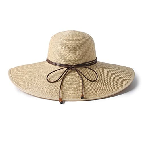 Visor cap /large along,beach,straw hat/wide edge,sun protection,sun hat-B adjustable54-57cm