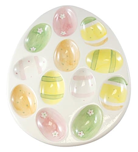Pastel Easter Egg Serving Platter
